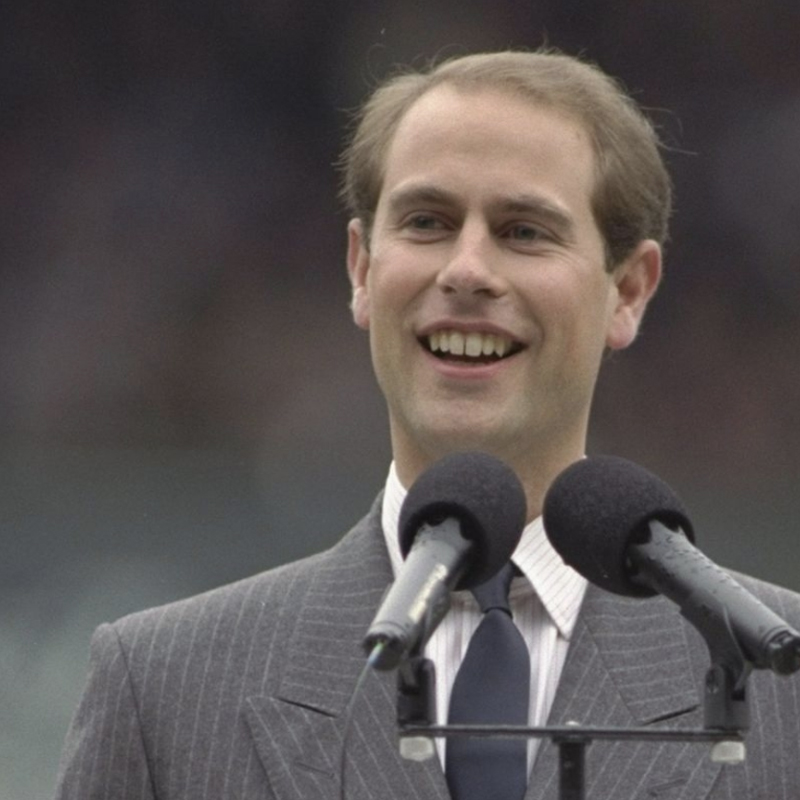 Prince Edward visited Carshalton in 1991