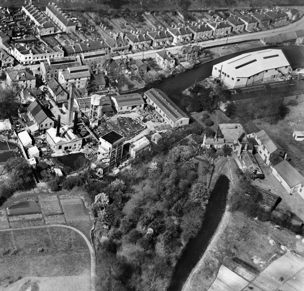Carshalton Ironworks Ironworks above