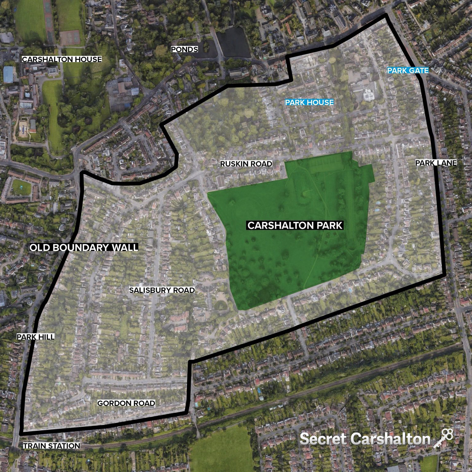 Carshalton Park Boundary