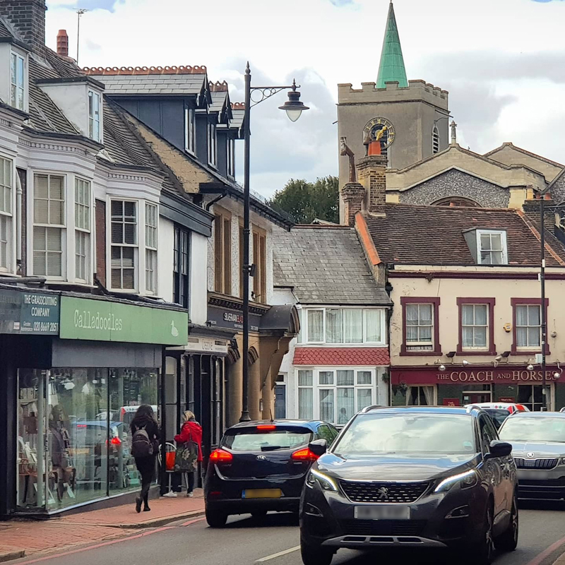 Carshalton High Street 2021