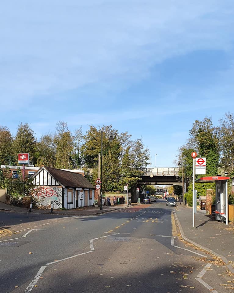 Carshalton train station 2021