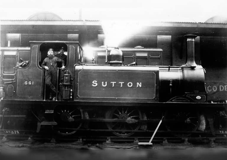 Sutton steam train old