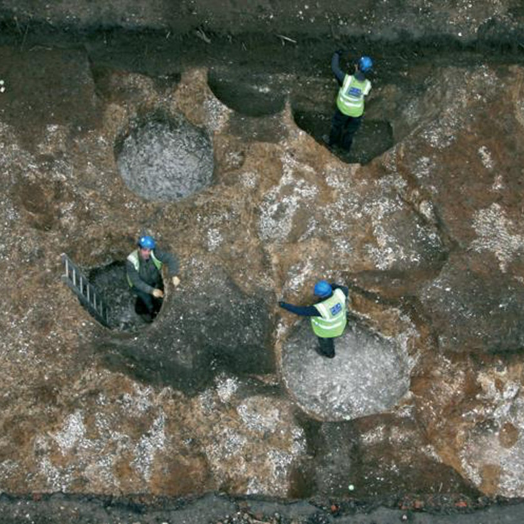 Iron Age trench