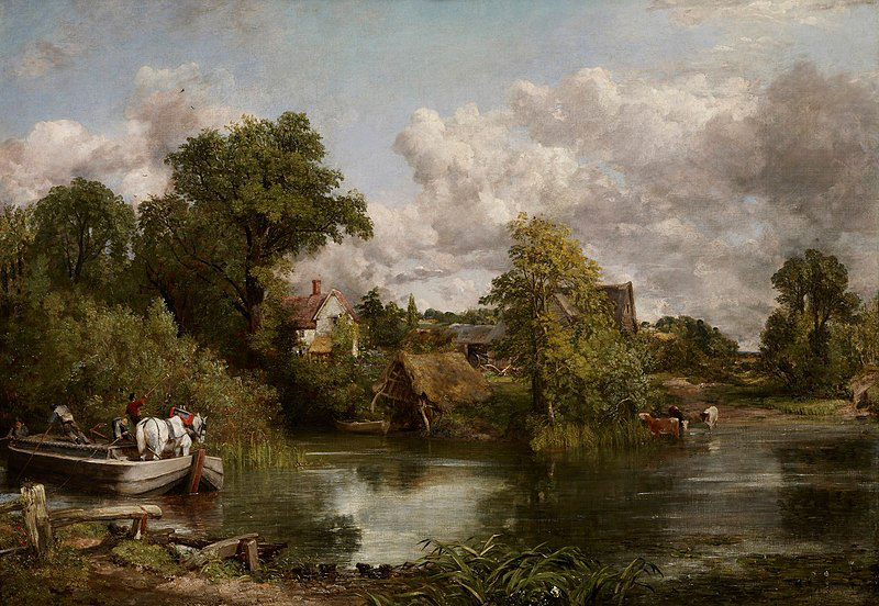 Oaks Park White Horse