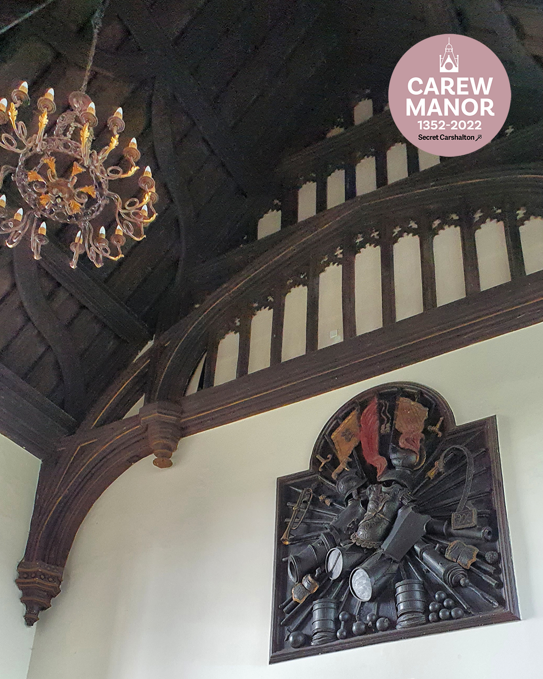 Carew Manor Hammerbeam Roof 2022