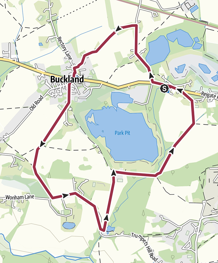 Buckland map