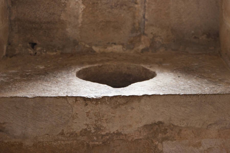 Medieval privy