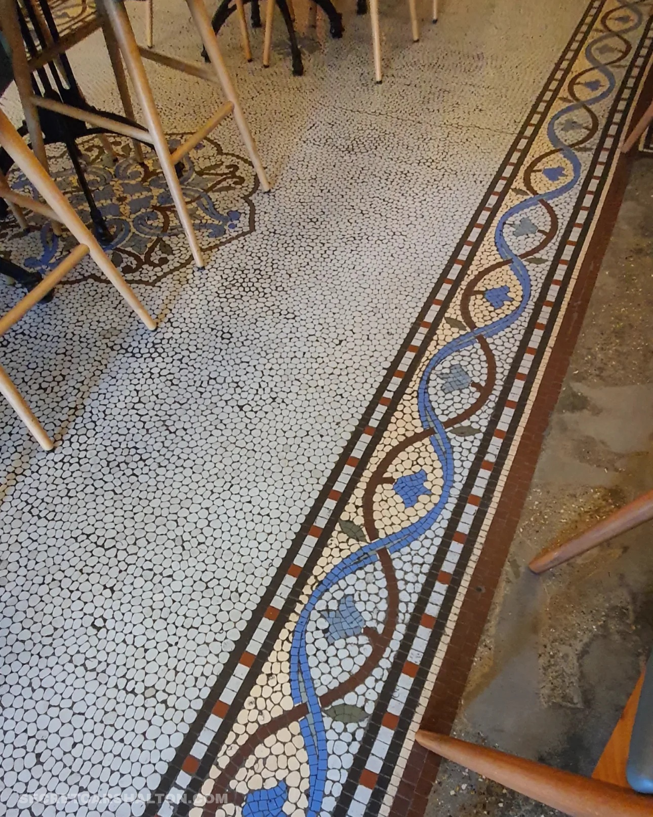 Sainsburys tiles 1900s Cheam