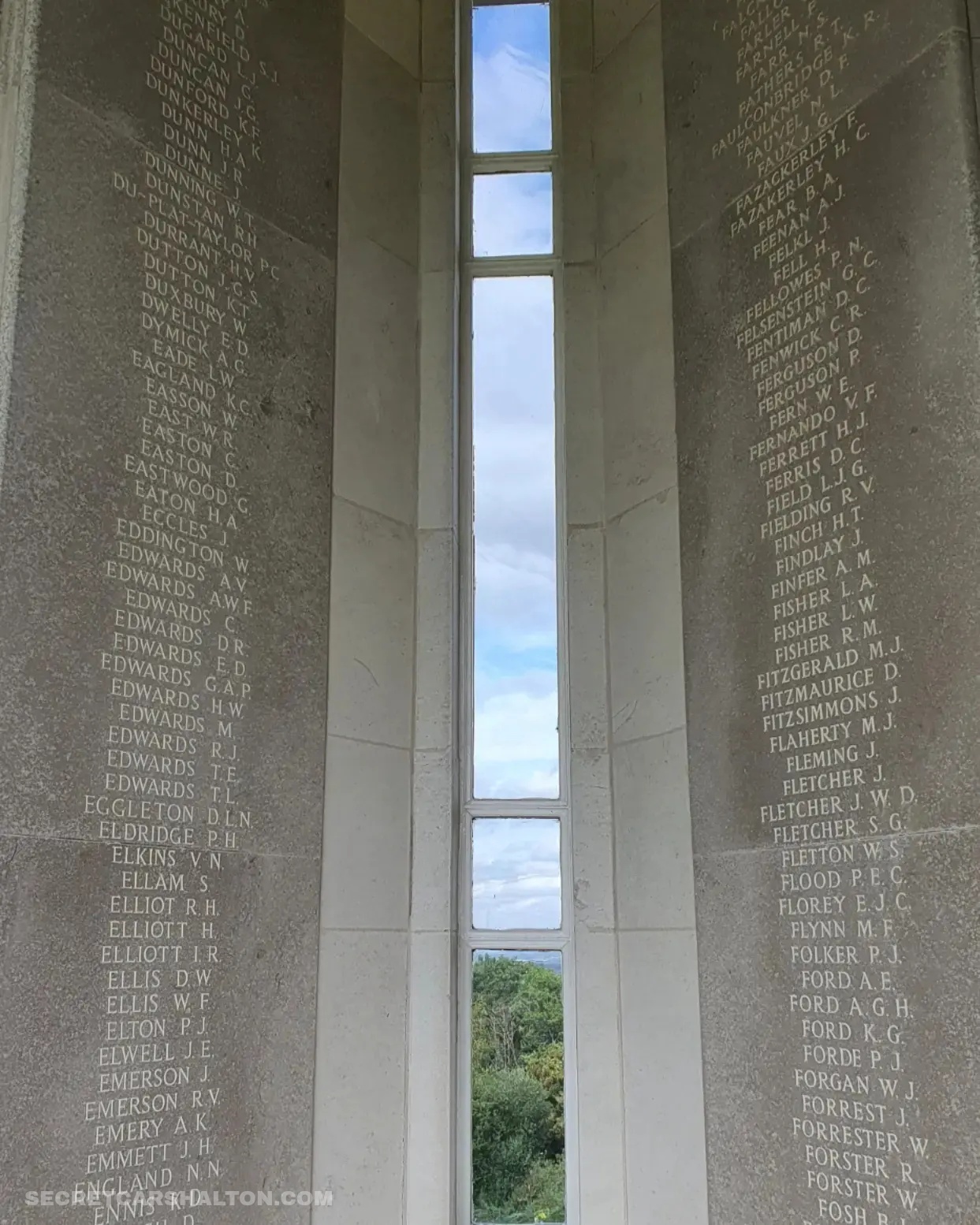 Air Forces Memorial names