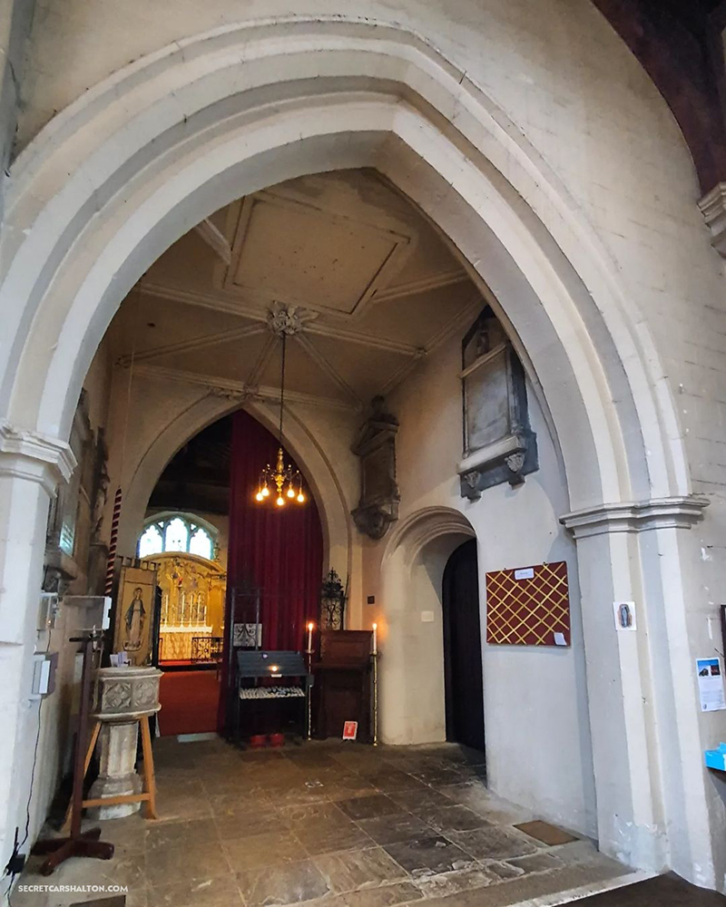 All Saints Base of tower