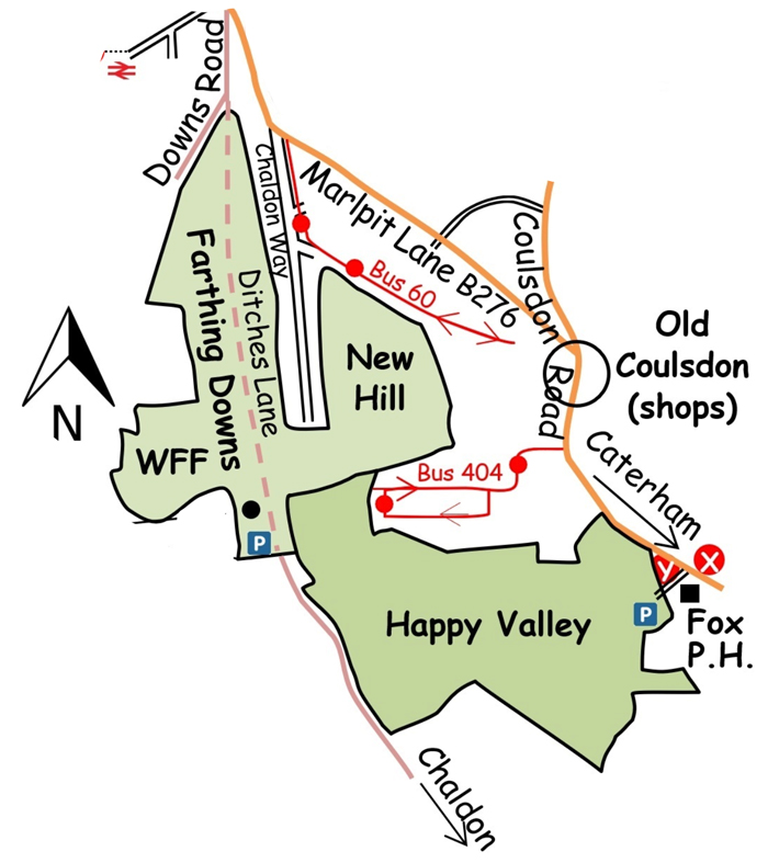 Happy Valley Map