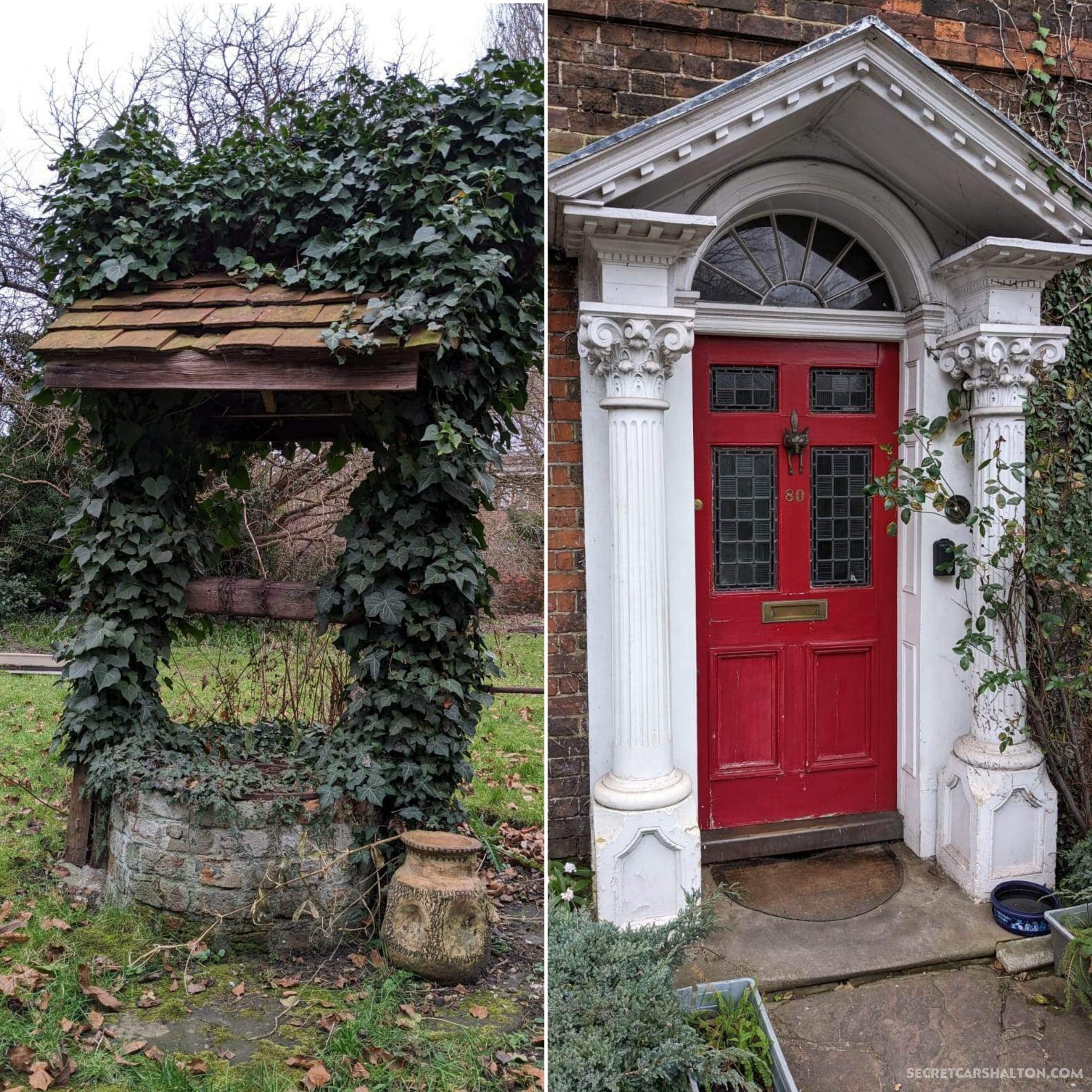 Rose Cottage front door