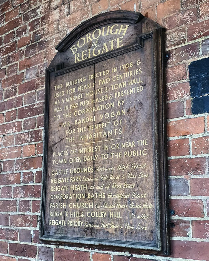 Reigate sign