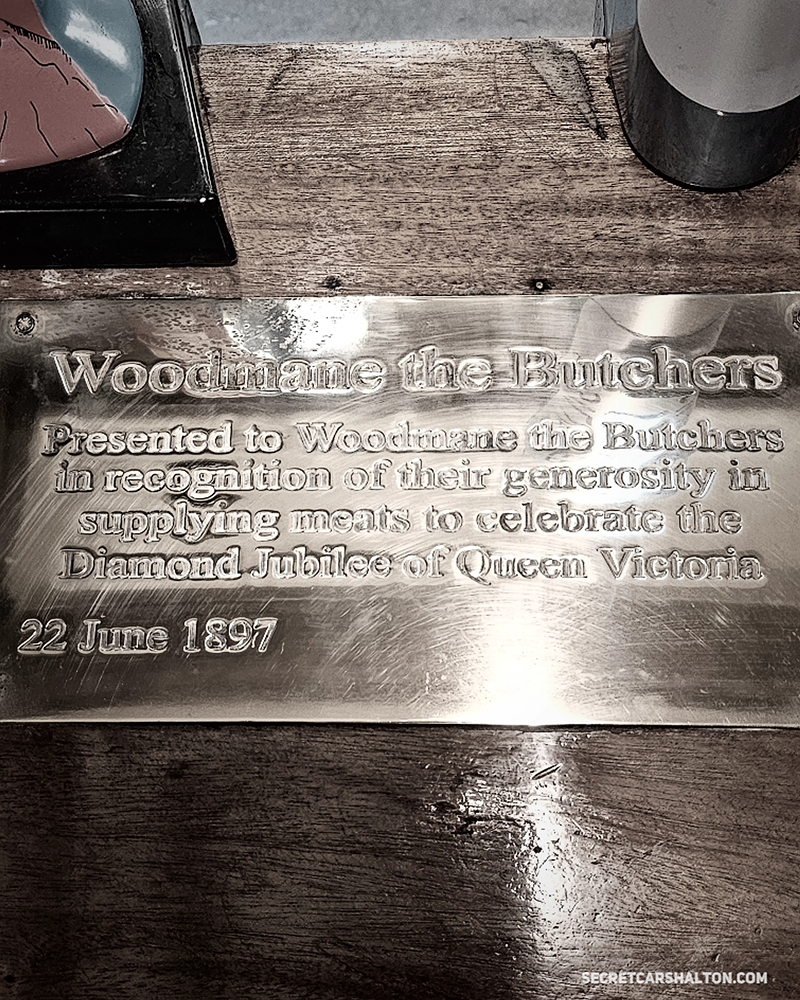 Woodman Victorian Plaque