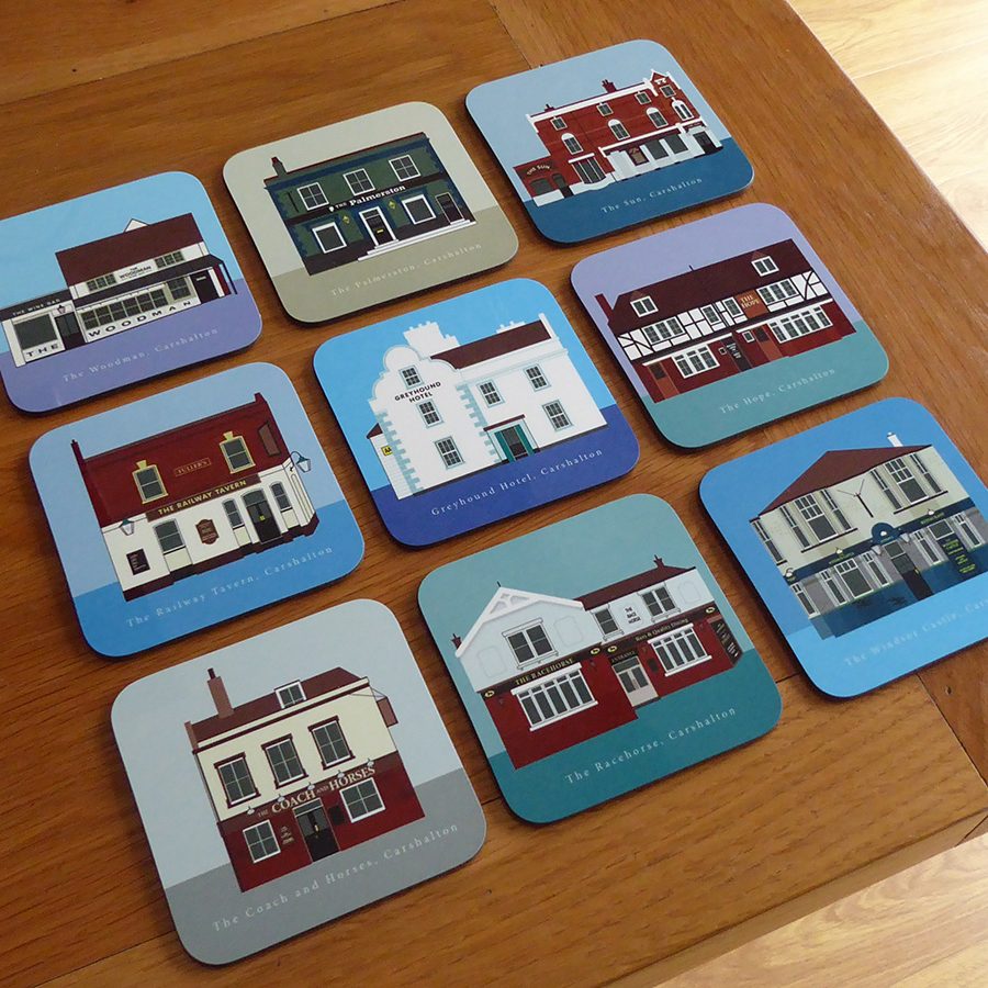 Stylish and Unique Carshalton Pub Crawl gifts made by Lazystuff