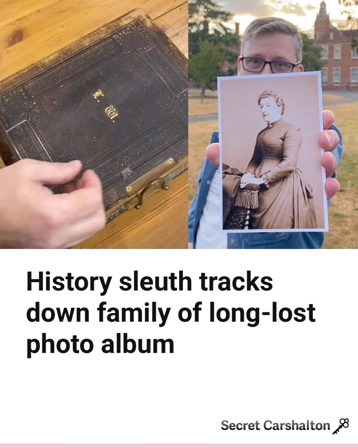 What can an old photograph album tell you about the people who once owned it? Chris Pocock discovered this beautiful Vi…
